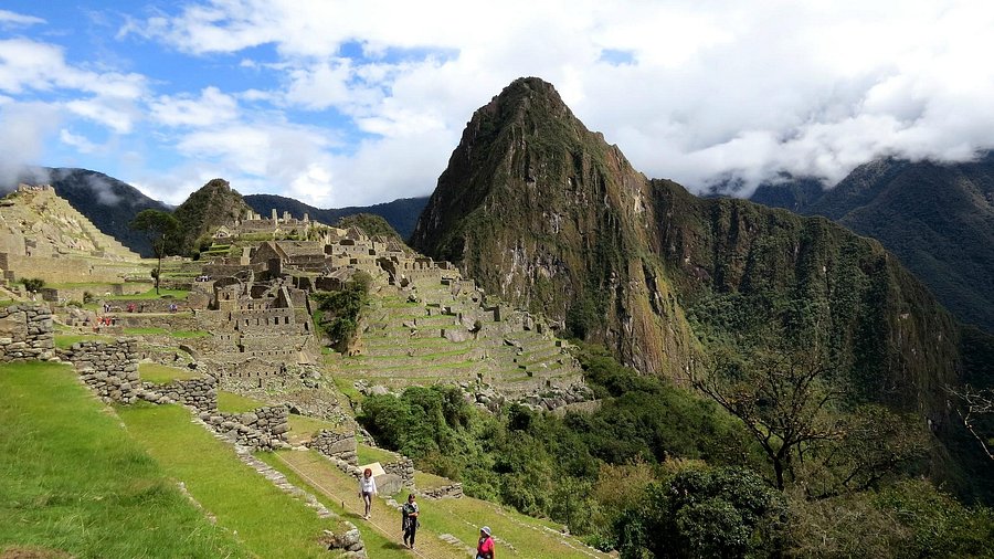 Ancient ruins of Machu Picchu in Peru